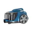 Прахосмукачка без торба HAUSBERG HB-2821BL, 1200-1800W, мултициклон, сухо засмукване, капацитет 3 литра, HEPA филтър, контрол на скоростта, автоматично навиване на кабела, синьо-черно