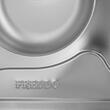 Кухненска мивка Freddo SN9023D, 2 корита, против варовик, за плот 78x49 см, дясно корито, Неръждаема стомана